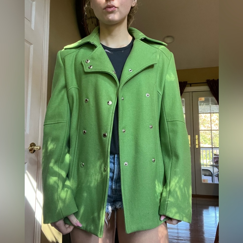 Green Guess Blazer